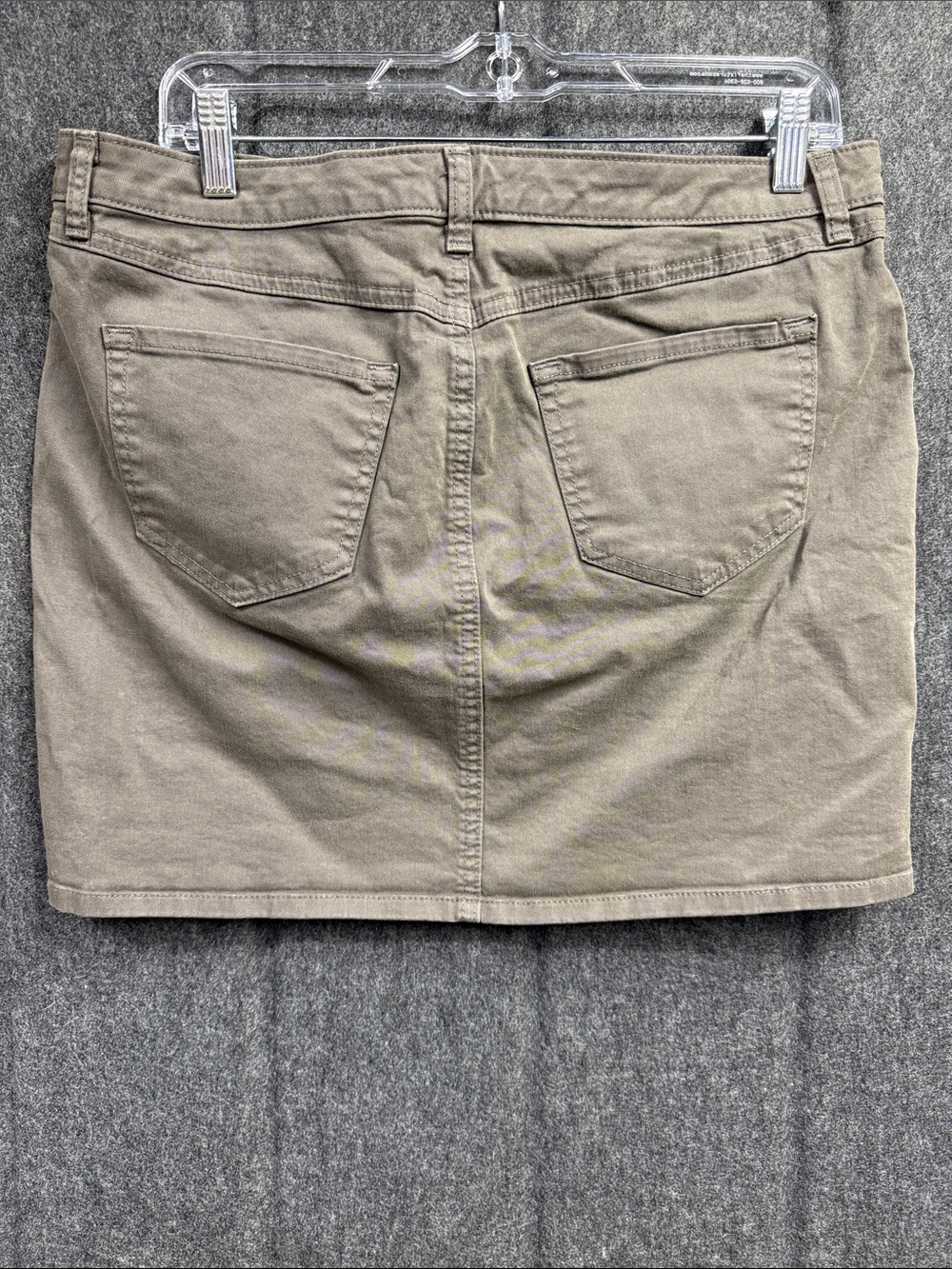 GAP Stretch Skirt in Taupe-Grey - Picture 3 of 6